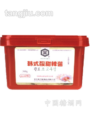 韩式酸甜辣椒酱