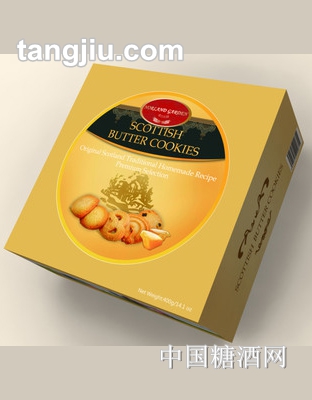 诺兰庄园苏格兰牛油曲奇饼干（纯牛油）400g