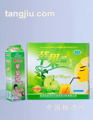 苹果醋绿色装