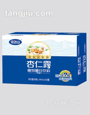 完达山杏仁露植物蛋白饮料240ml