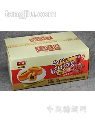 箱装万得福5斤红豆蛋堡