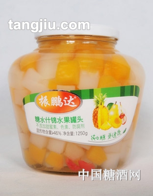 振鹏达糖水什锦水果罐头1250g