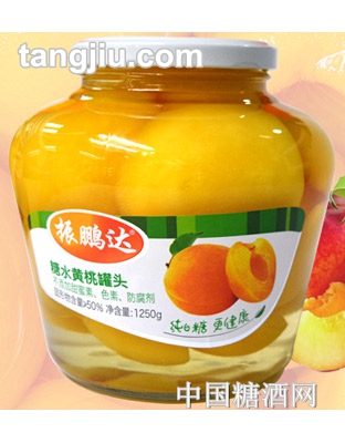 振鹏达黄桃罐头1250g