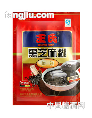 王氏加钙黑芝麻糊680g