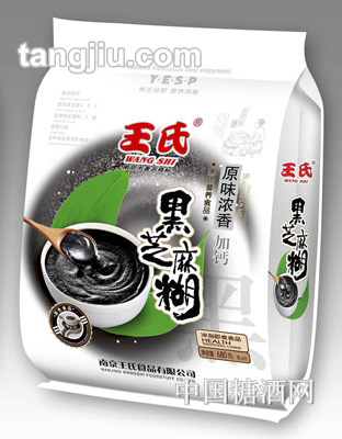 王氏原味浓香加钙黑芝麻糊600g