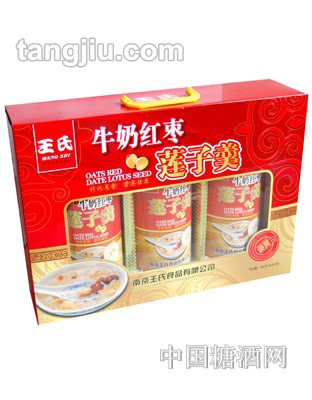 王氏牛奶红枣莲子羹600g