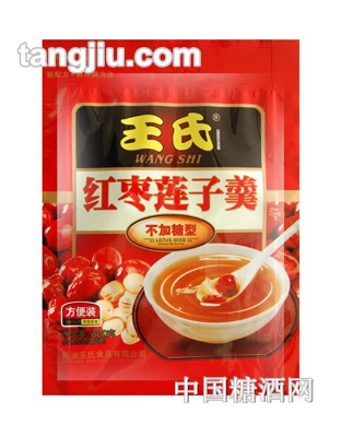 王氏不加糖型红枣莲子羹680g