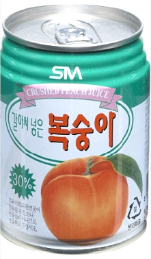 韩国三美桃汁饮料