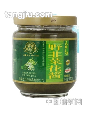 内蒙古科沁万佳野韭菜花酱190g