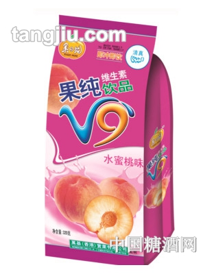 果之纯v9固体饮料水蜜桃味