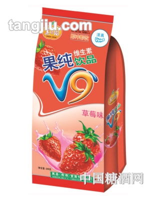 果之纯v9固体饮料草莓味