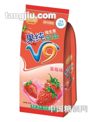 果之纯v9固体饮料草莓味