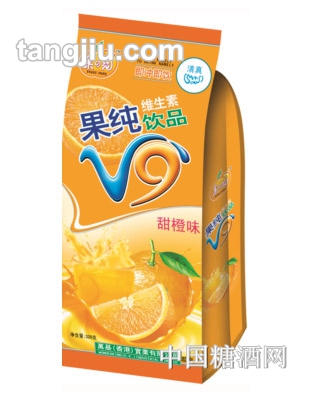 果之纯v9固体饮料甜橙味