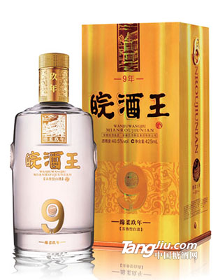 浓香型“绵柔玖年”皖酒王 