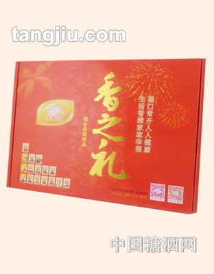 万香源调味品礼盒红版喜庆装550g