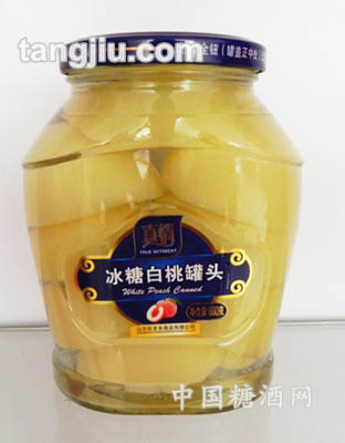 真情680g白桃罐头