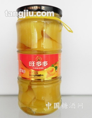 大竹节黄桃罐头750g