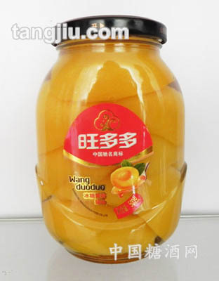 莲花杯黄桃罐头500g