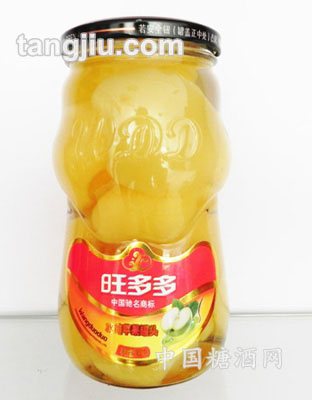 900g冰糖苹果罐头