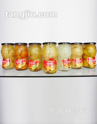 900g冰糖水果罐头