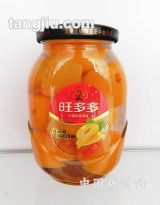 莲花杯甜杏罐头500g