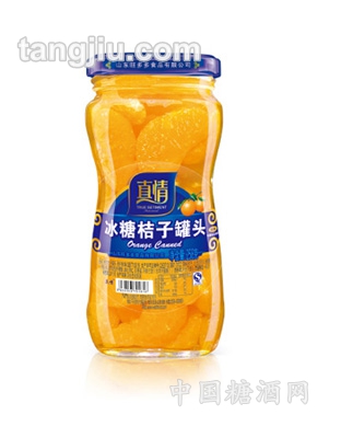 橘子罐头真情牌258g