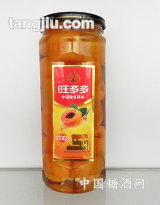 十棱杯甜杏罐头960g