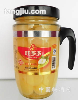 把杯608g苹果罐头