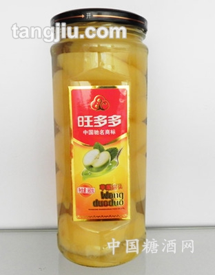 十棱杯苹果罐头960g
