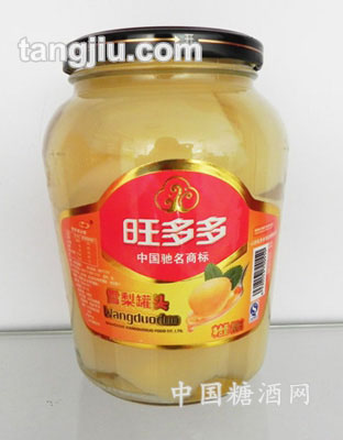 真心杯880g梨罐头