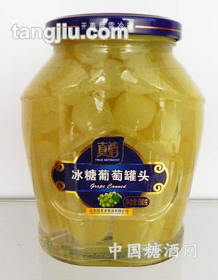 真情680g葡萄罐头