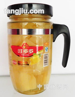 把杯608g菠萝罐头