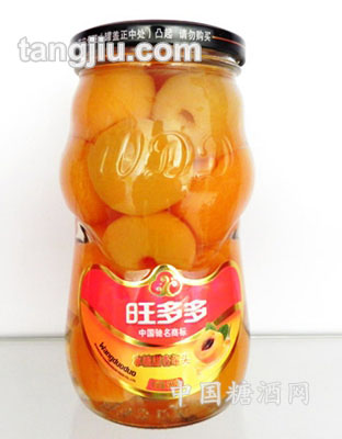 冰糖甜杏罐头900g