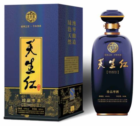 盛康源天生红珍品红枣酒