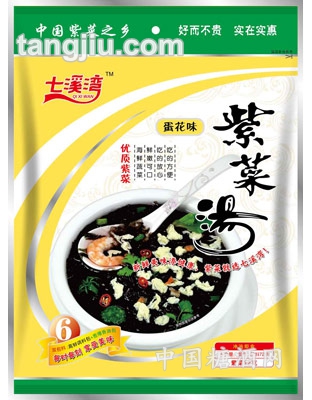紫菜汤蛋花味72g