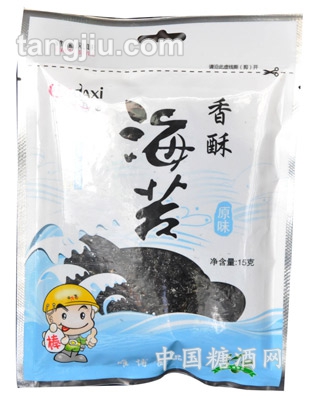 锅大喜香酥海苔原味15g