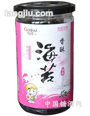 锅大喜香酥海苔辣味40克