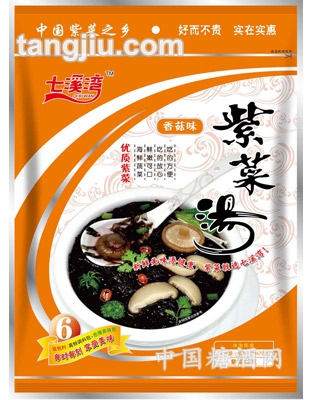 紫菜汤香菇味72g