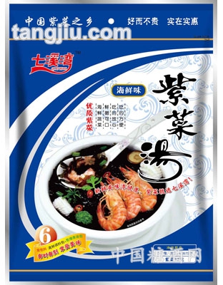 紫菜汤海鲜味72g