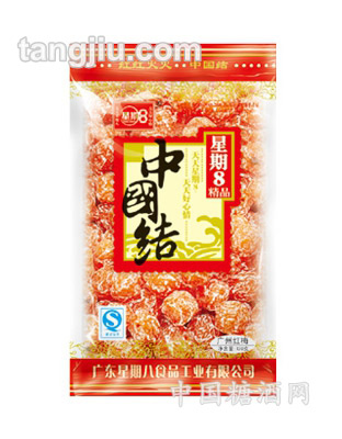 星期8中国结广州红梅130g