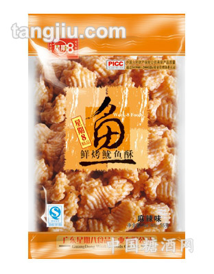 星期8鲜烤鱿鱼酥麻辣味55g