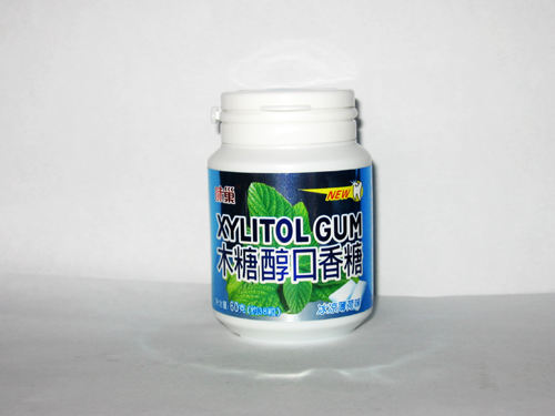冰凉薄荷味口香糖