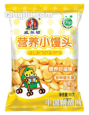 威尔顿营养小馒头水果味18G