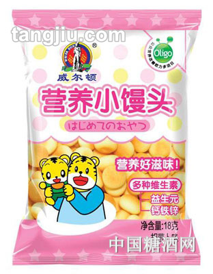 威尔顿营养小馒头胡萝卜味18G