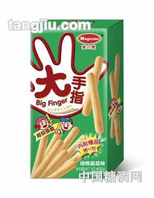 麦之星大手指培根蔬菜味40G