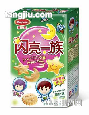麦之星饼干闪亮一族椰奶味50G