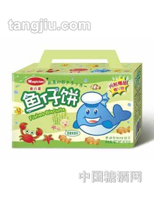 麦之星鱼仔饼鲜香紫菜味40G