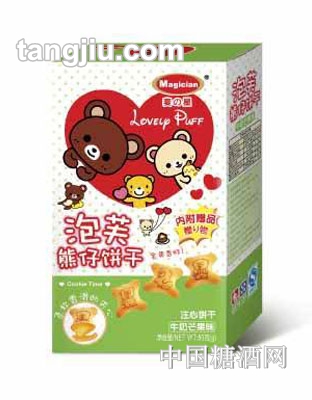 麦之星泡芙饼干牛奶芒果味50G