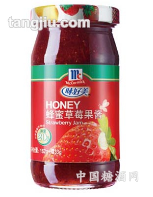 味好美蜂蜜草莓果酱