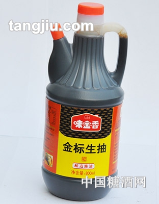 味金香金标生抽王800ml